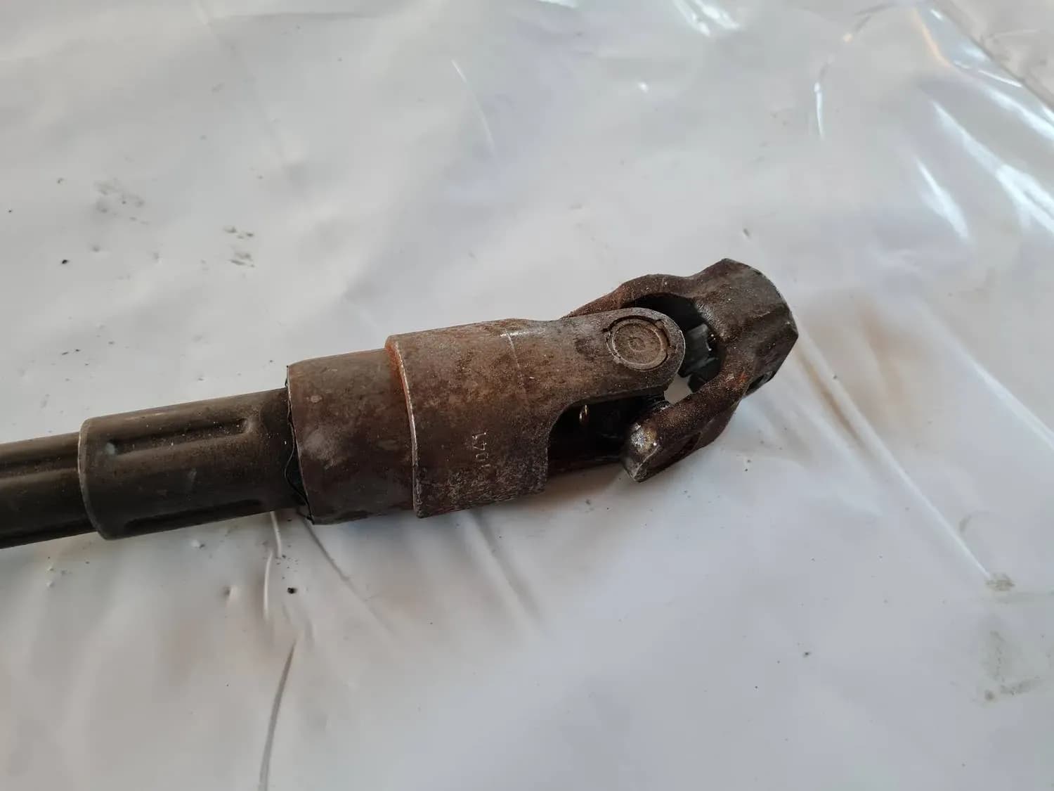 Cremalheira de direção cardan AUDI A6 2008 - foto 2