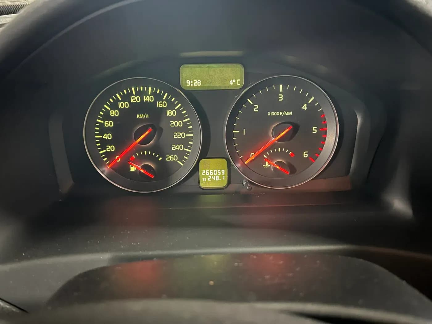 Foto do automóvel desmontado 1