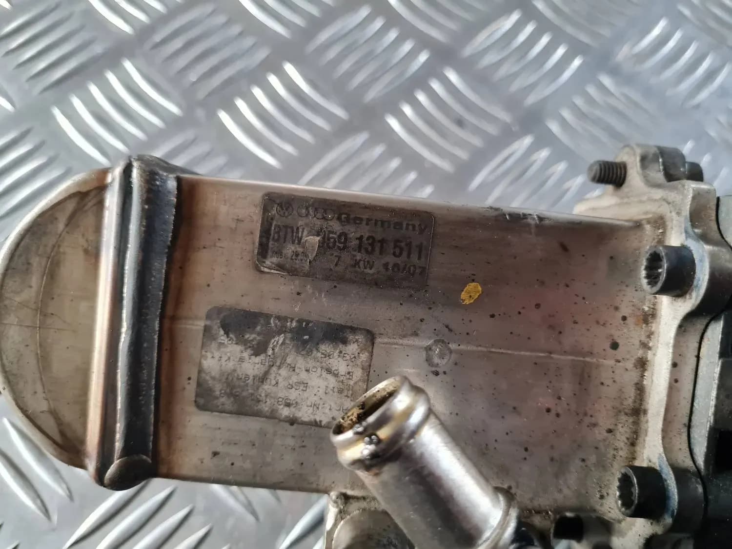 Arrefecedor da válvula EGR AUDI A6 2008 - foto 5