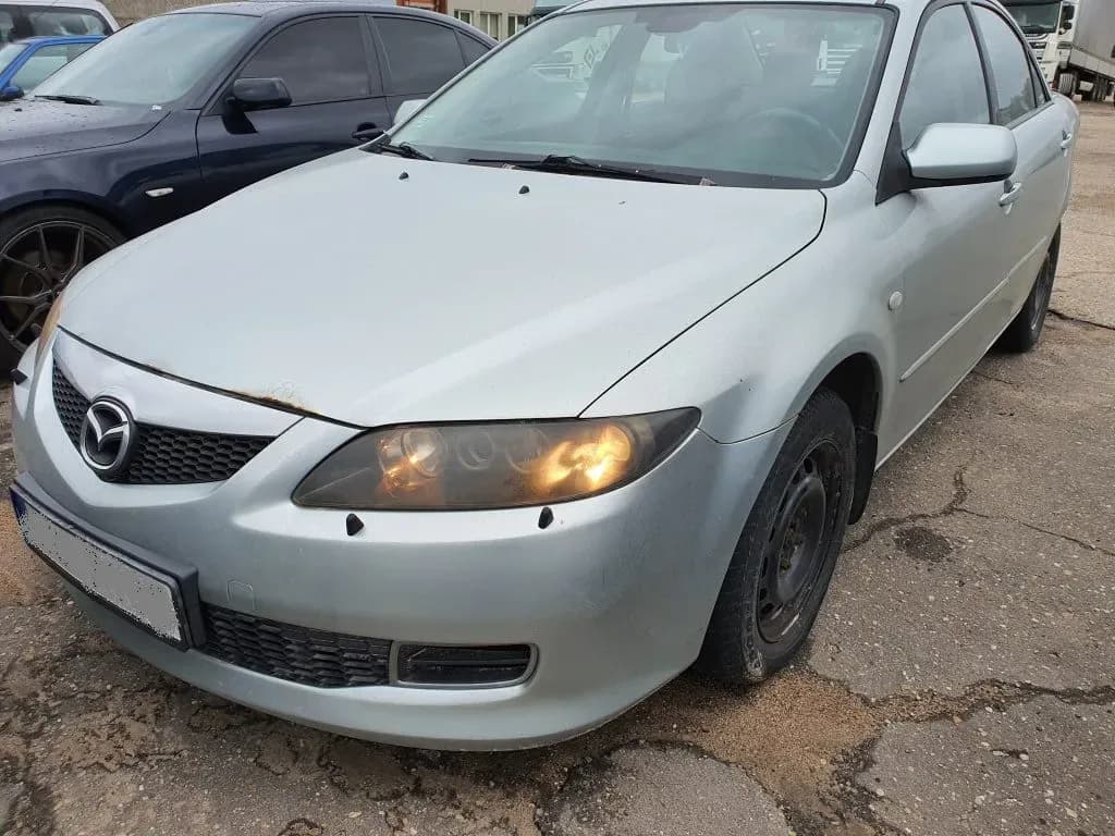 Foto do automóvel desmontado 1