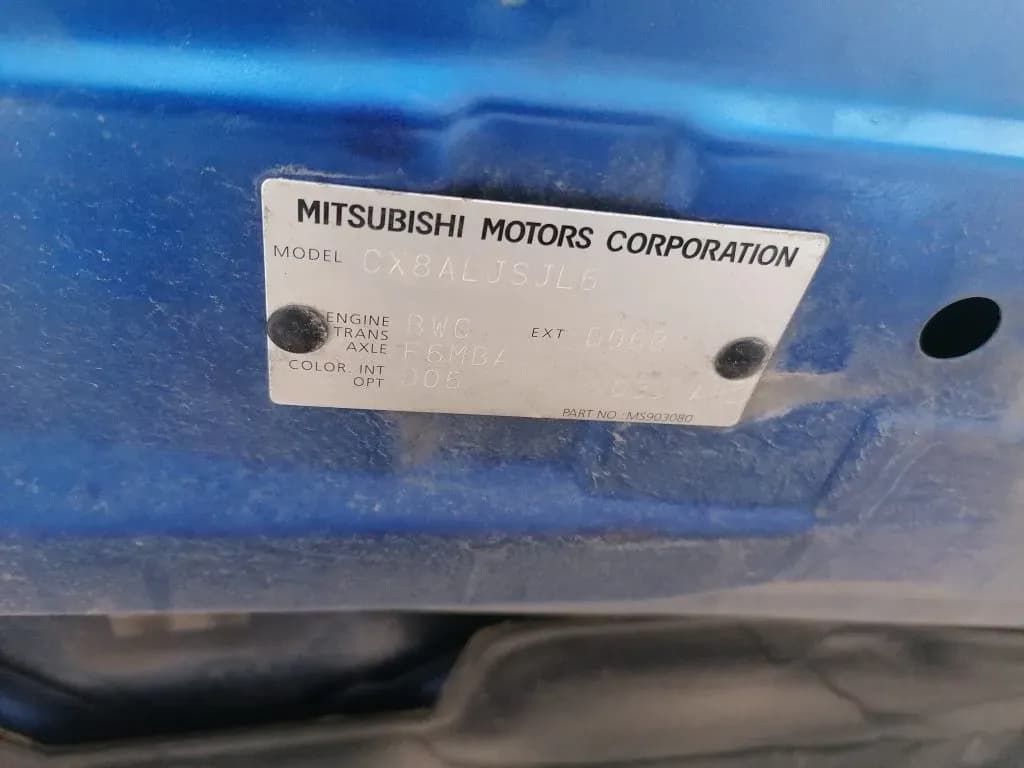 Foto do automóvel desmontado 4
