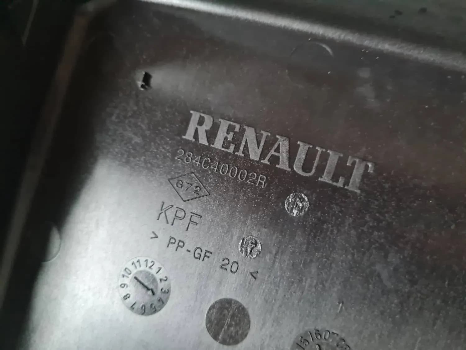 Caixa de relés de fusíveis RENAULT SCENIC III 2011 - foto 4