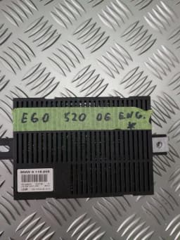 Unidade de controlo das luzes BMW 520D E60 2006 ENG.